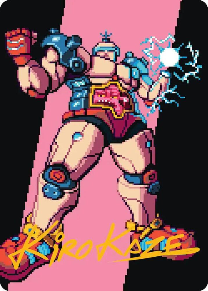 Krang, the All-Powerful Art Card (Gold-Stamped Signature) card image