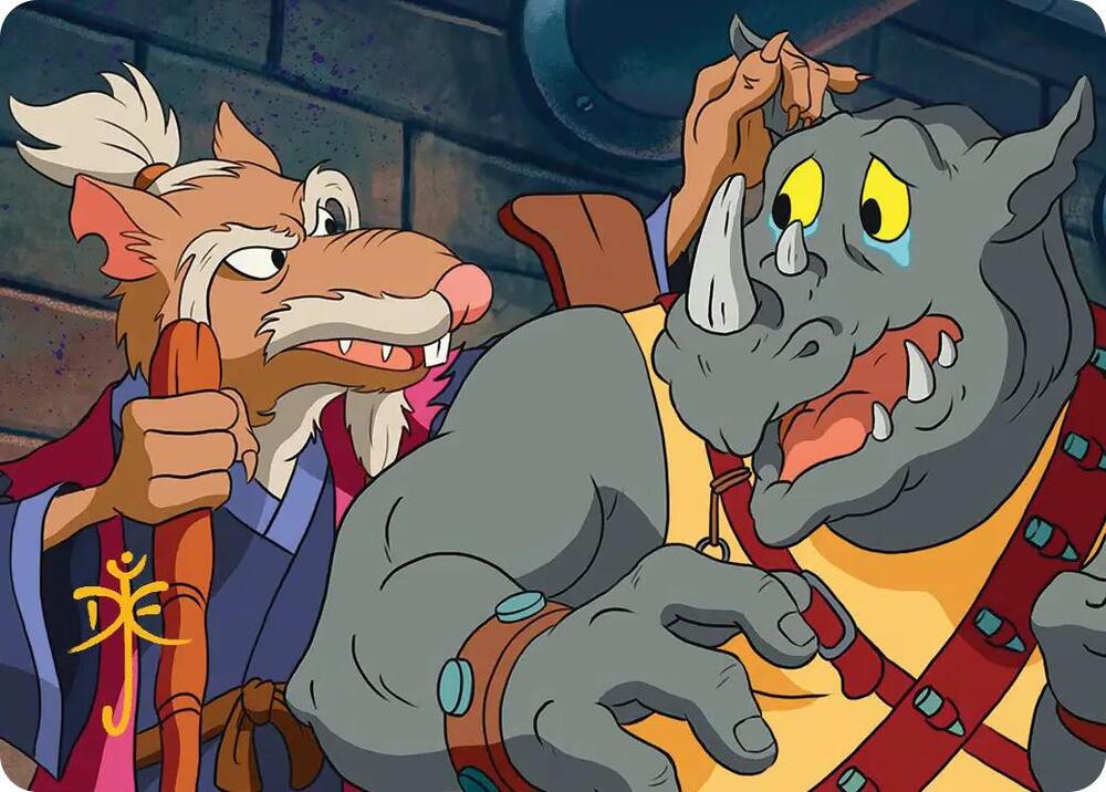 Splinter's Technique Art Card (Gold-Stamped Signature) card image