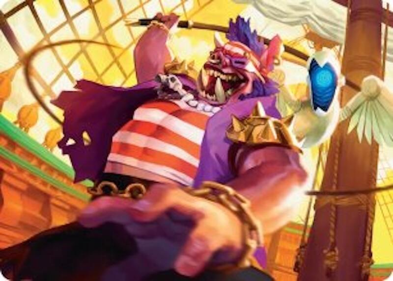 Bebop, Skull & Crossbones Art Card card image