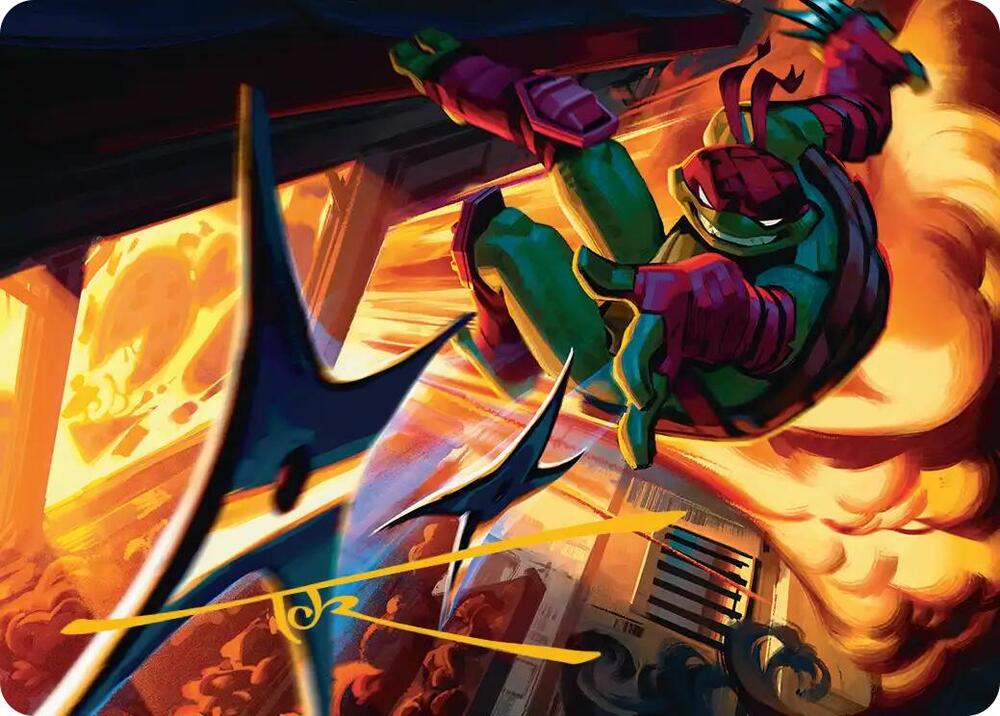 Storm of Steel Art Card (Gold-Stamped Signature) card image