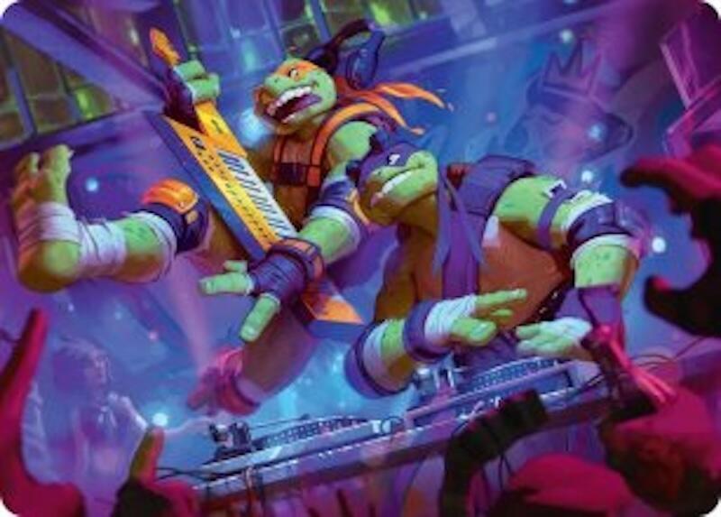 Mikey & Don, Party Planners Art Card card image