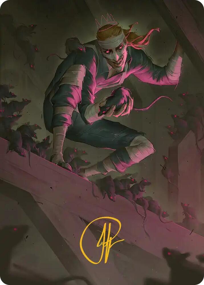 Rat King, the Chaosbringer Art Card (Gold-Stamped Signature) card image