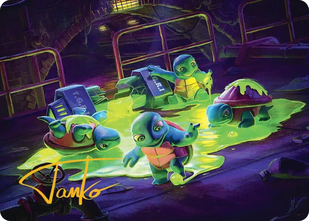 The Ooze Art Card (Gold-Stamped Signature) card image