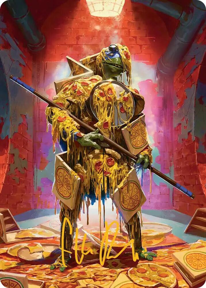 Commander's Plate Art Card (Gold-Stamped Signature) card image
