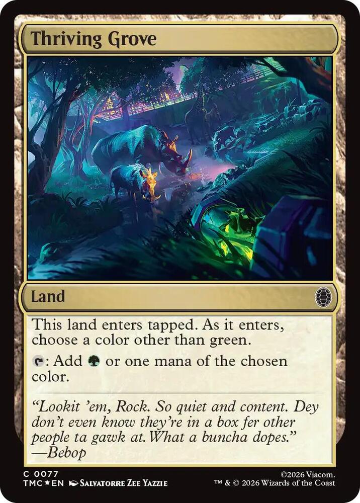 Thriving Grove (Surge Foil) card image