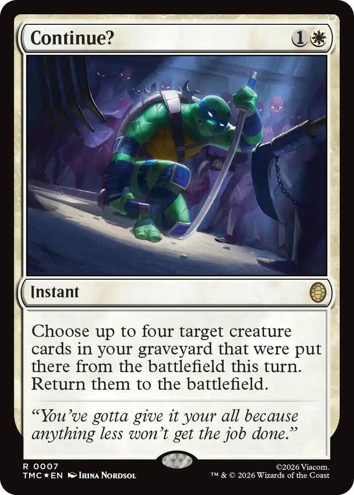 Continue? (Surge Foil) card image