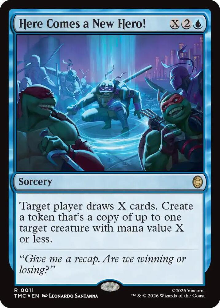 Here Comes a New Hero! (Surge Foil) card image