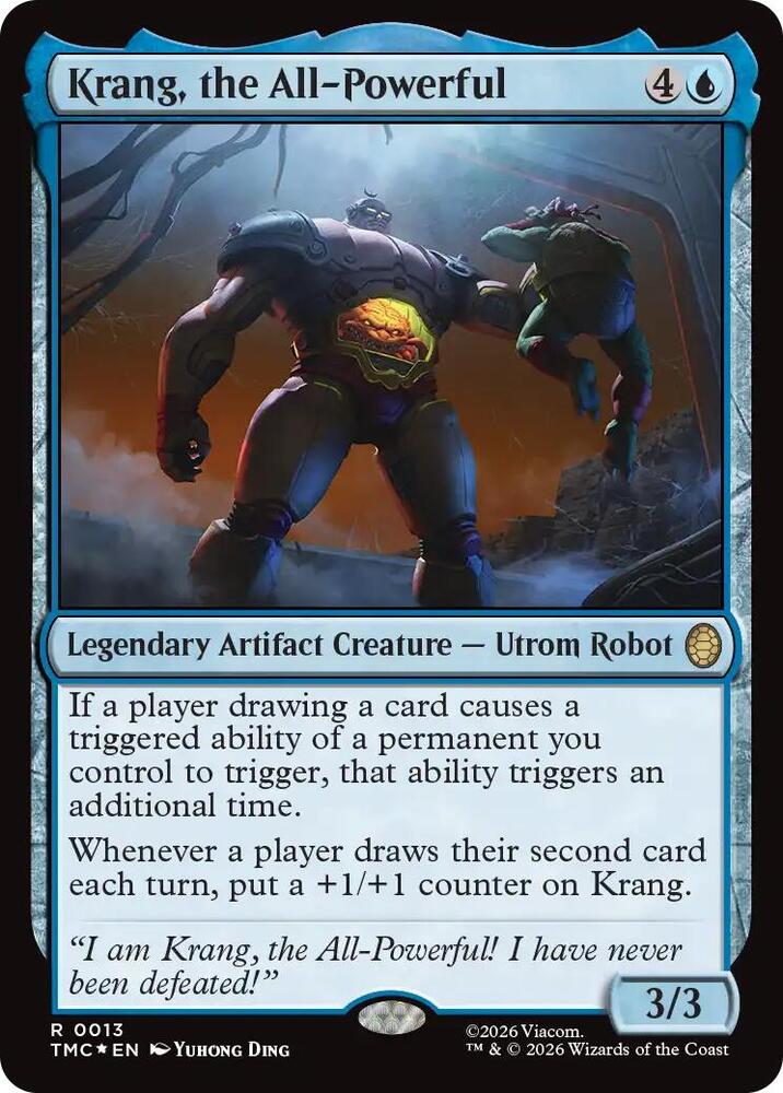 Krang, the All-Powerful (Surge Foil) card image