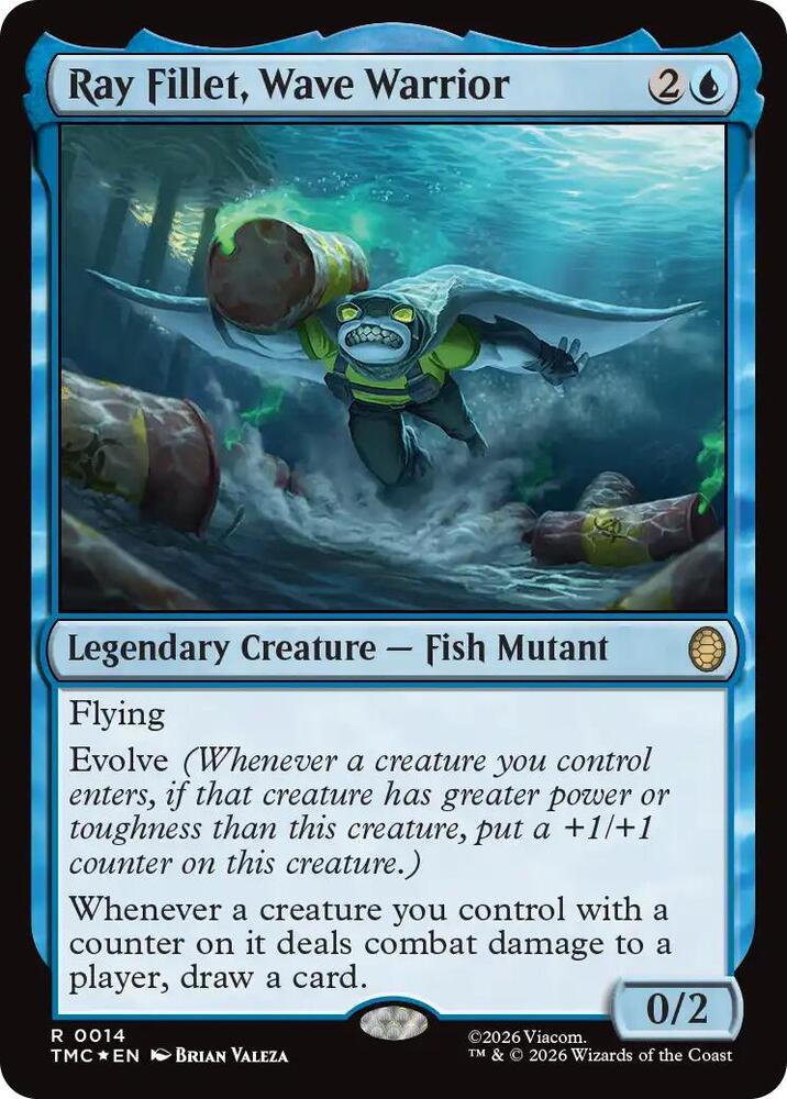 Ray Fillet, Wave Warrior (Surge Foil) card image