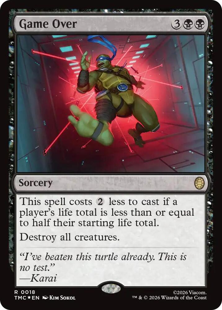 Game Over (Surge Foil) card image
