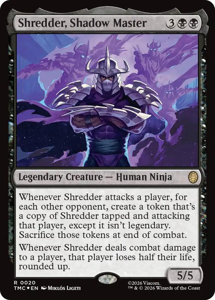 Shredder, Shadow Master (Surge Foil) card image