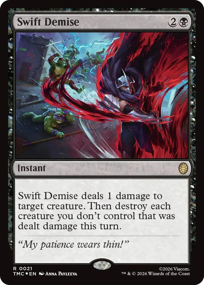 Swift Demise (Surge Foil) card image