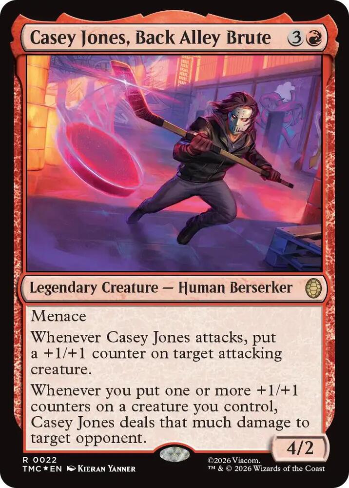 Casey Jones, Back Alley Brute (Surge Foil) card image
