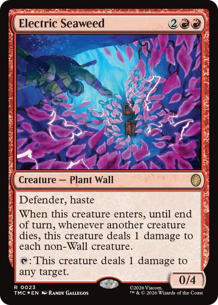 Electric Seaweed (Surge Foil) card image