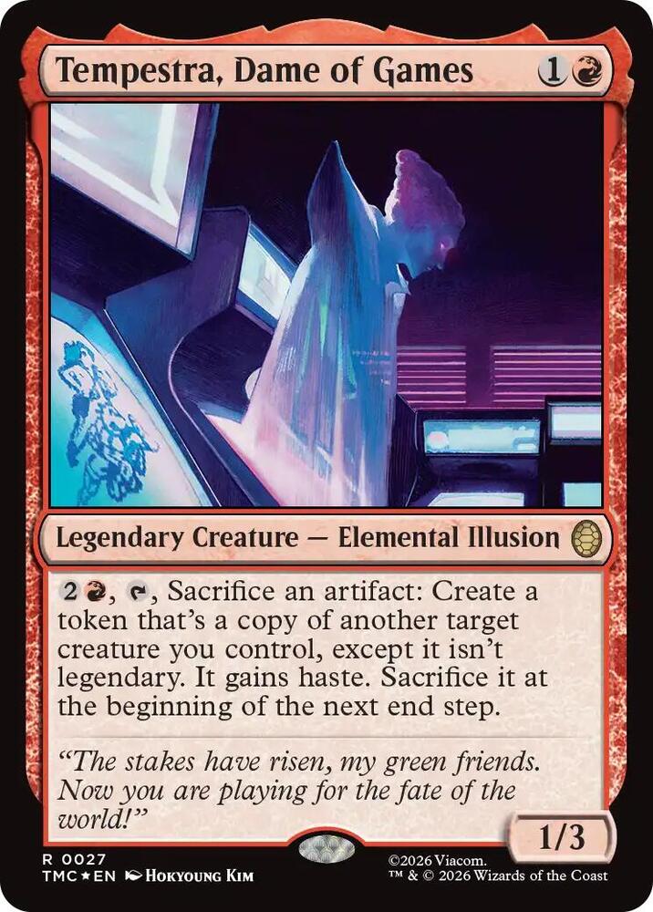 Tempestra, Dame of Games (Surge Foil) card image