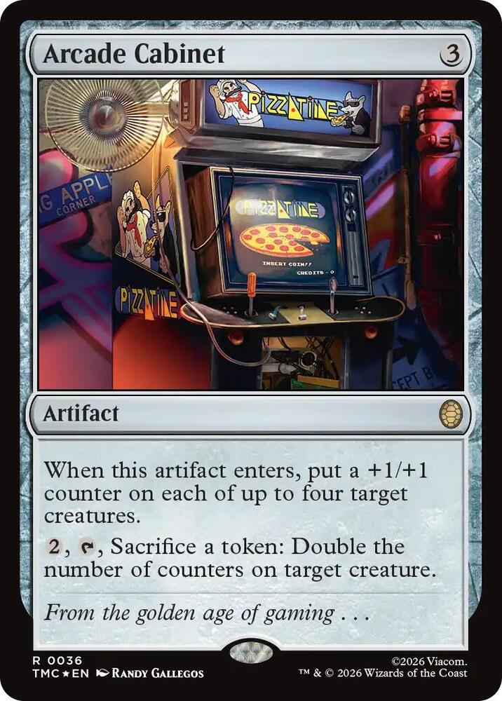 Arcade Cabinet (Surge Foil) card image