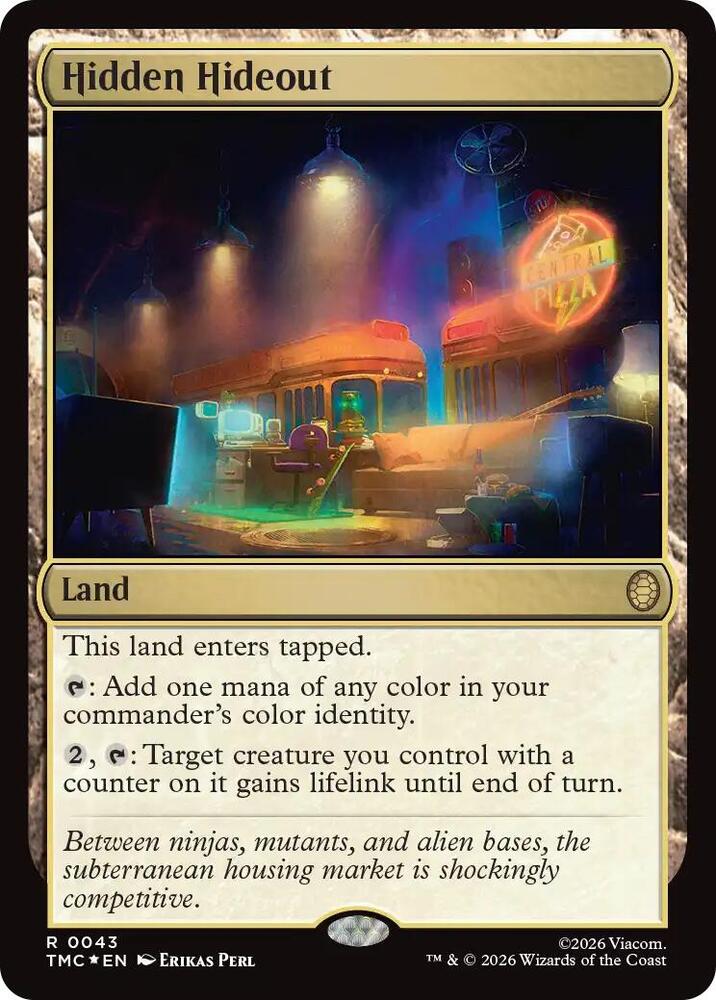 Hidden Hideout (Surge Foil) card image