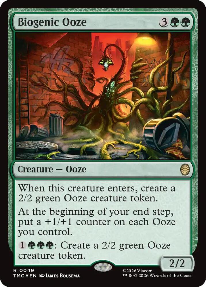 Biogenic Ooze (Surge Foil) card image