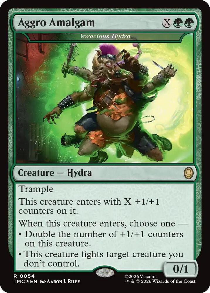 Aggro Amalgam - Voracious Hydra (Surge Foil) card image