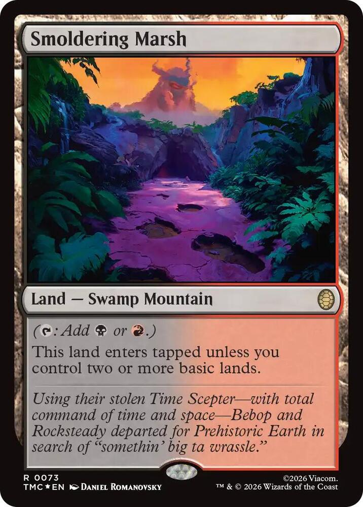 Smoldering Marsh (Surge Foil) card image