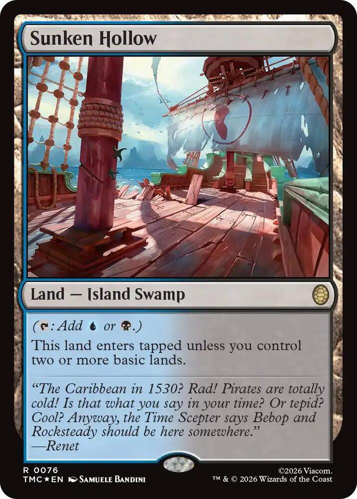 Sunken Hollow (Surge Foil) card image