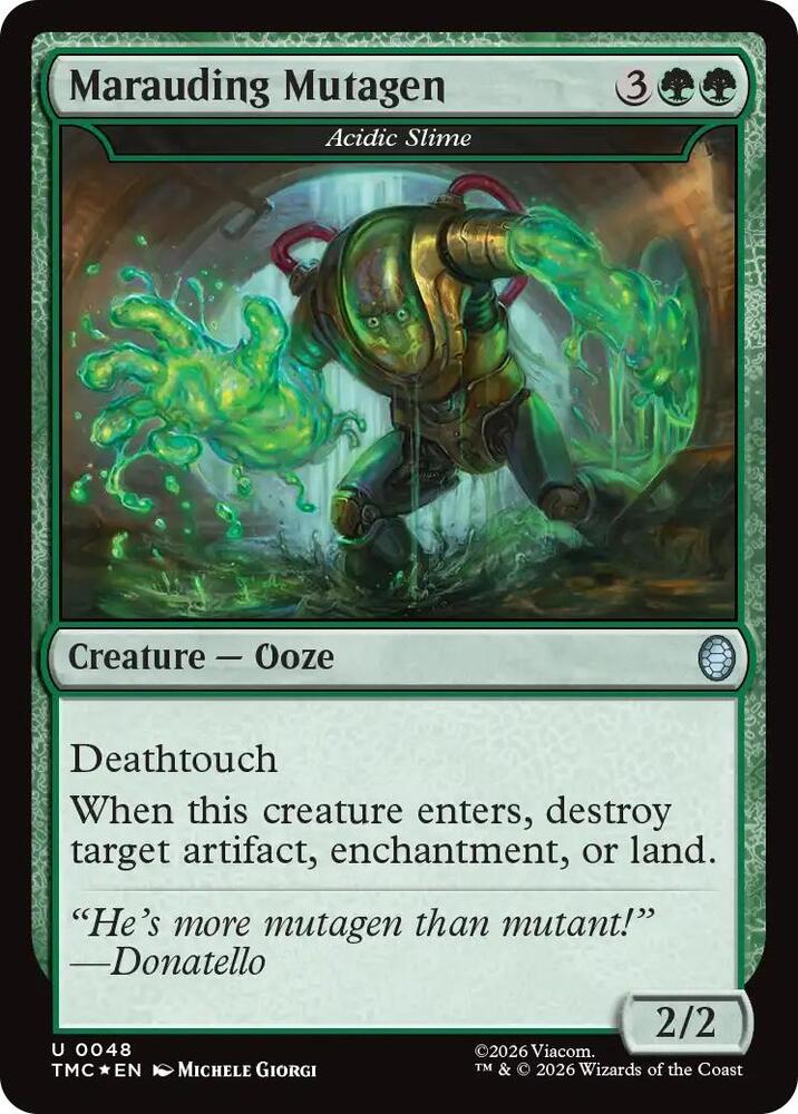 Marauding Mutagen - Acidic Slime (Surge Foil) card image