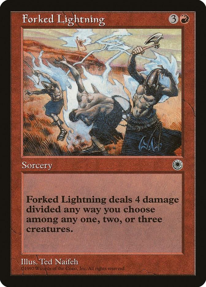 Forked Lightning card image