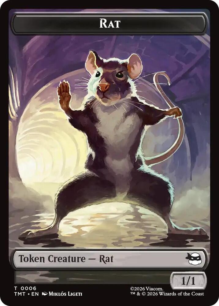 Rat // Copy Double-Sided Token card image