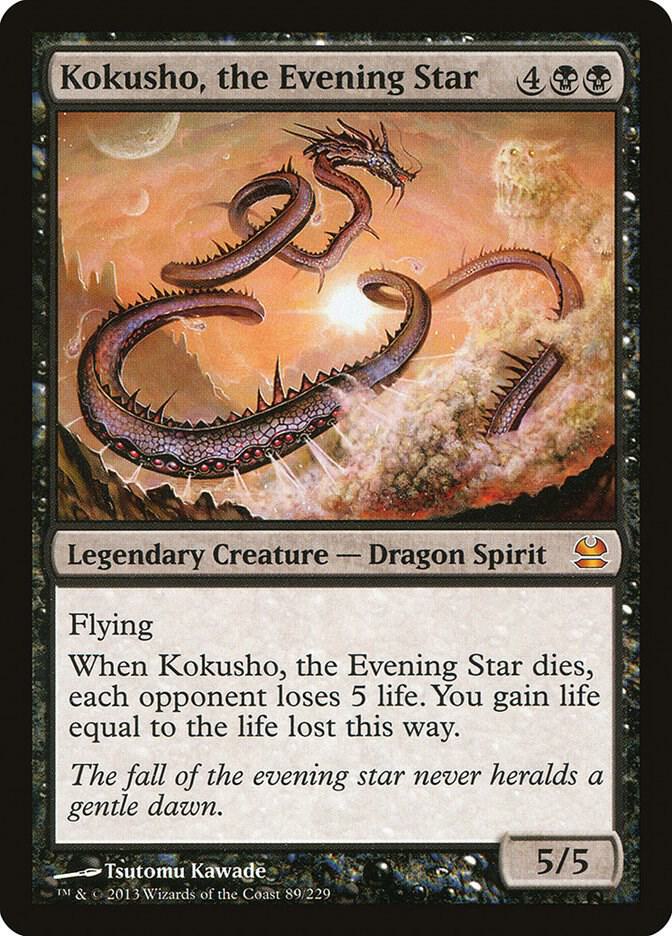 Kokusho, the Evening Star card image