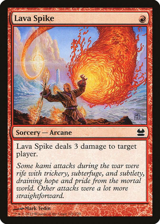 Lava Spike card image