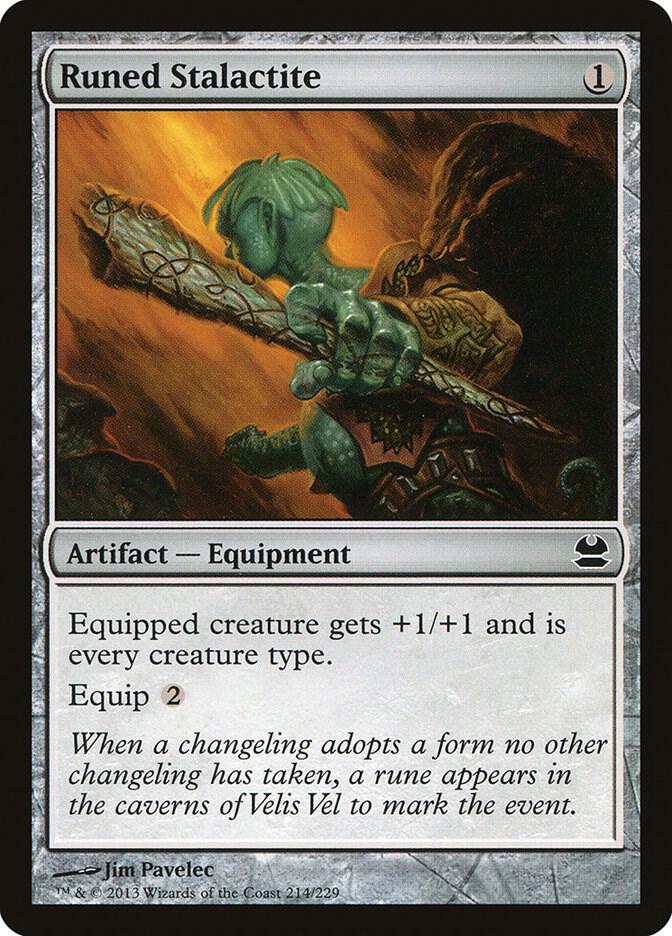 Runed Stalactite card image