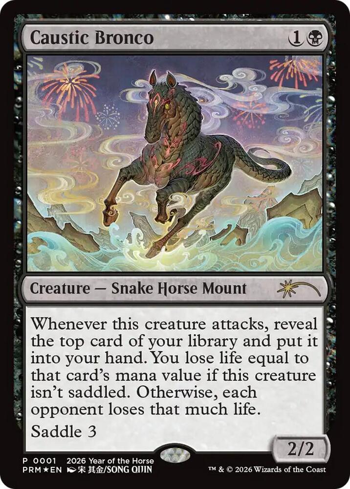 Caustic Bronco (Year of the Horse 2026) card image