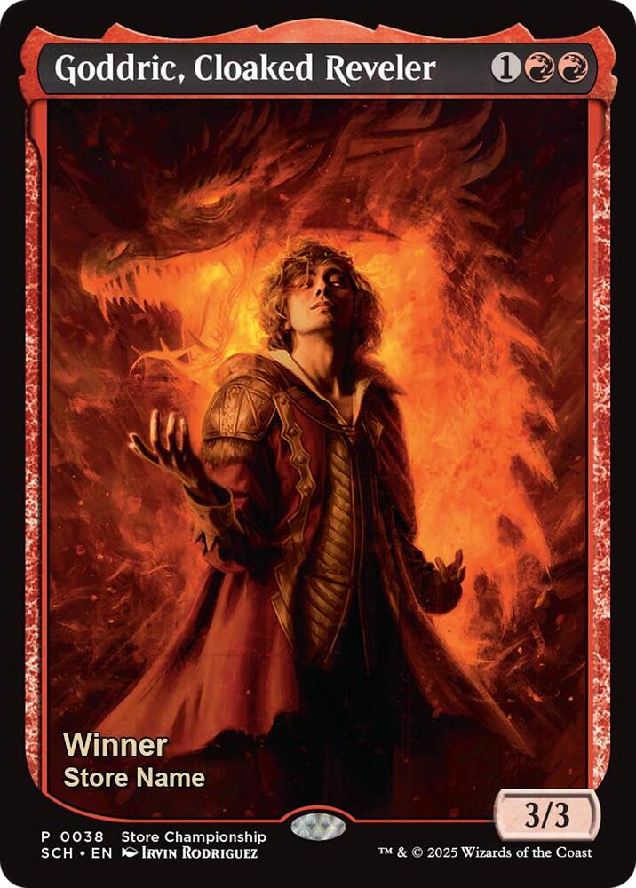 Goddric, Cloaked Reveler (Winner) card image