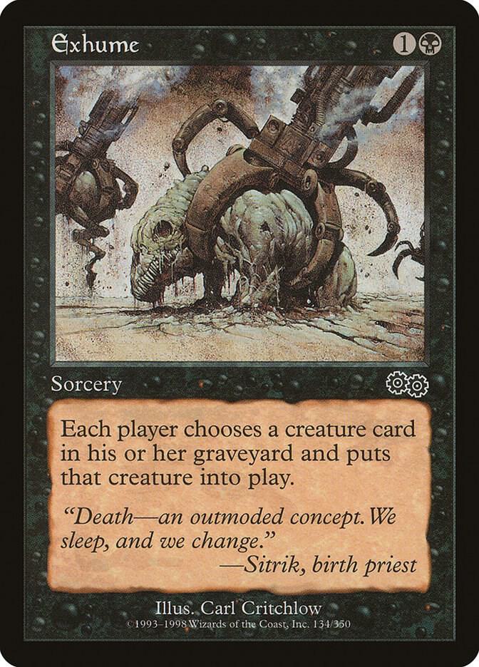 Exhume card image
