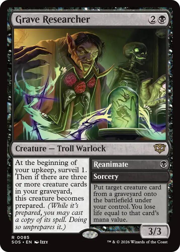 Grave Researcher card image