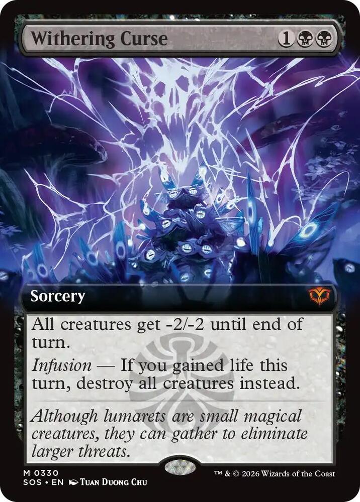Withering Curse (Extended Art) card image