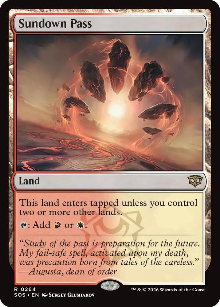 Sundown Pass card image