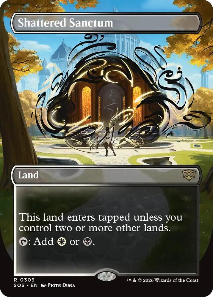 Shattered Sanctum (Borderless) card image