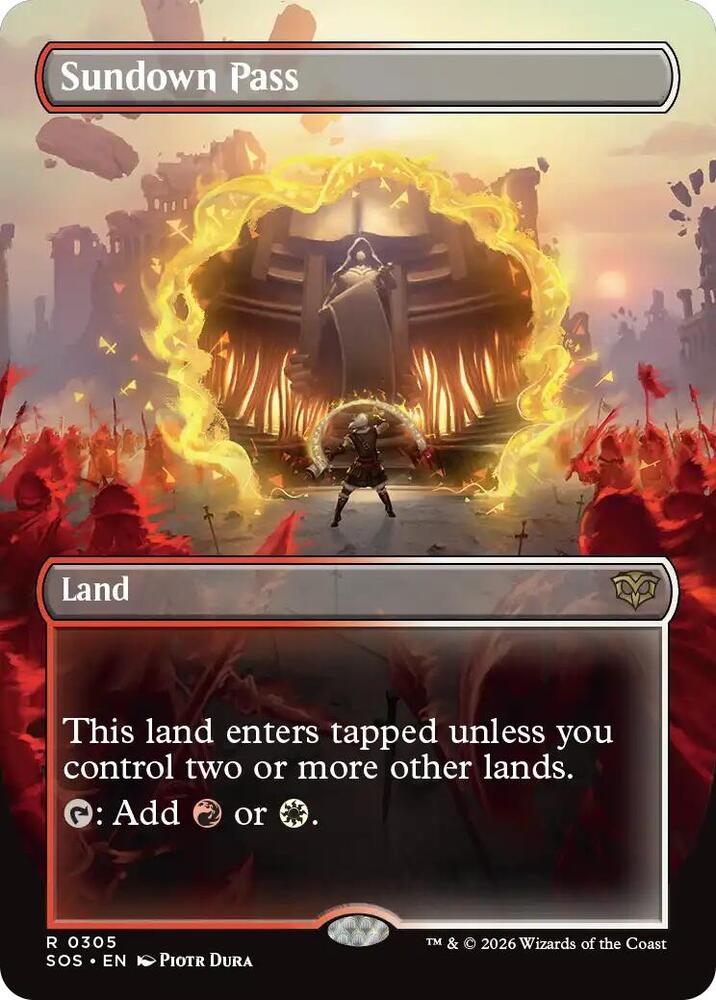 Sundown Pass (Borderless) card image