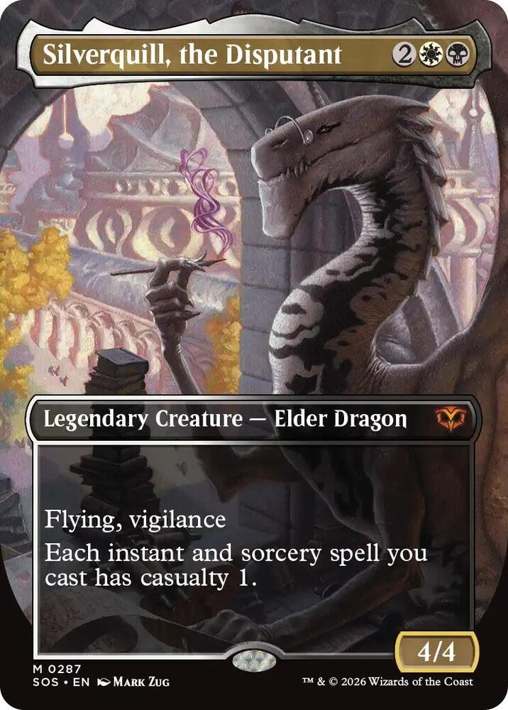 Silverquill, the Disputant (Borderless) card image