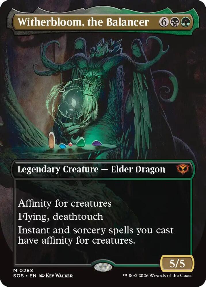 Witherbloom, the Balancer (Borderless) card image