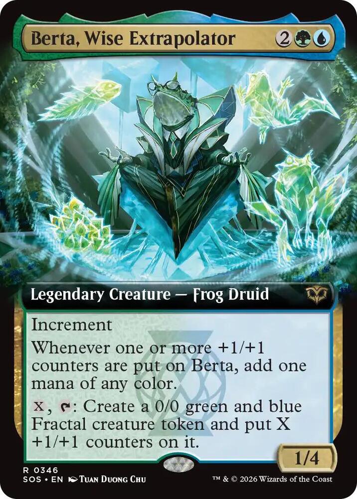 Berta, Wise Extrapolator (Extended Art) card image
