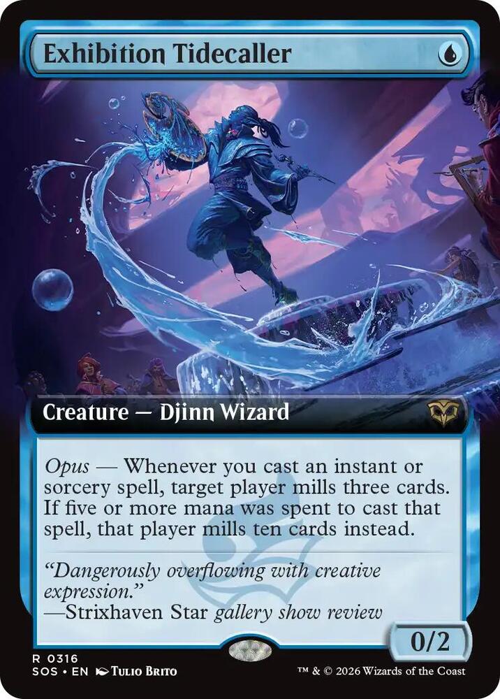 Exhibition Tidecaller (Extended Art) card image