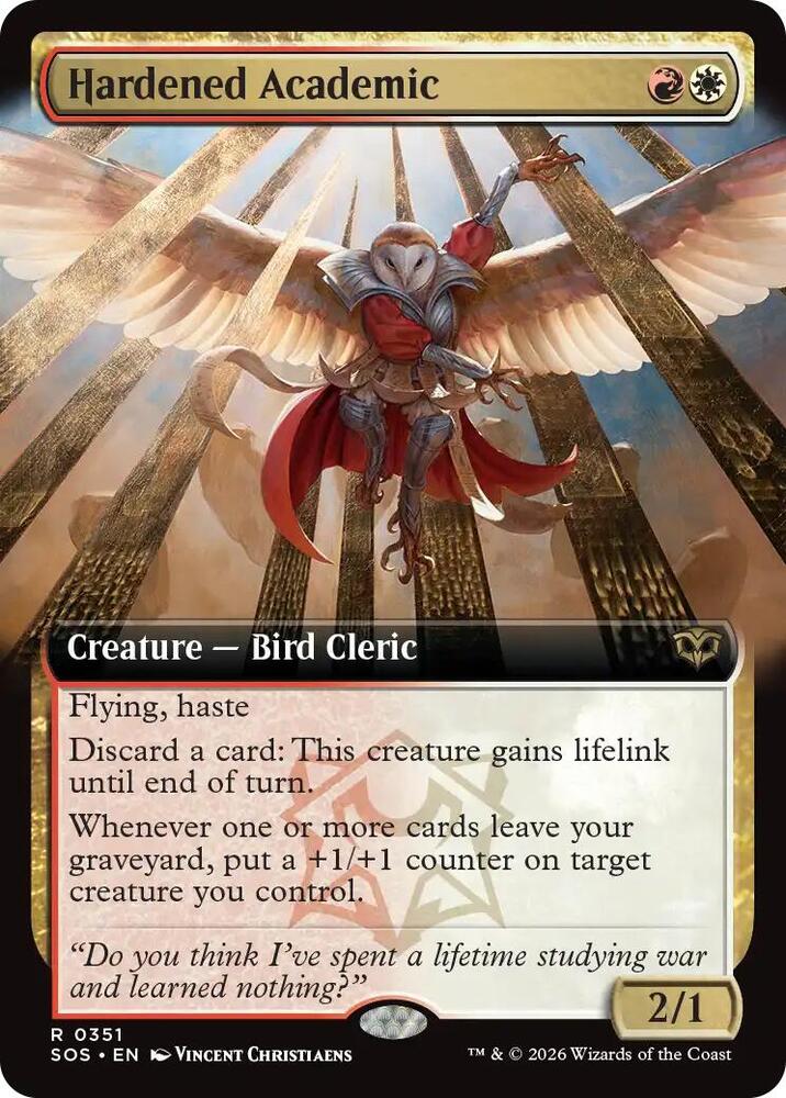 Hardened Academic (Extended Art) card image