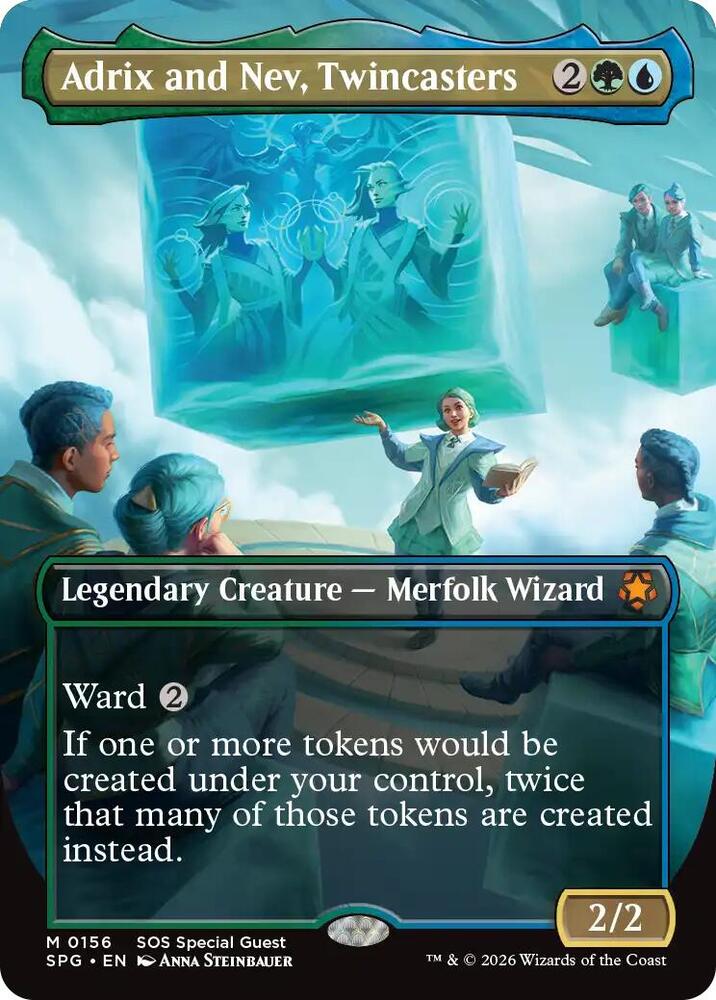 Adrix and Nev, Twincasters (Borderless) card image