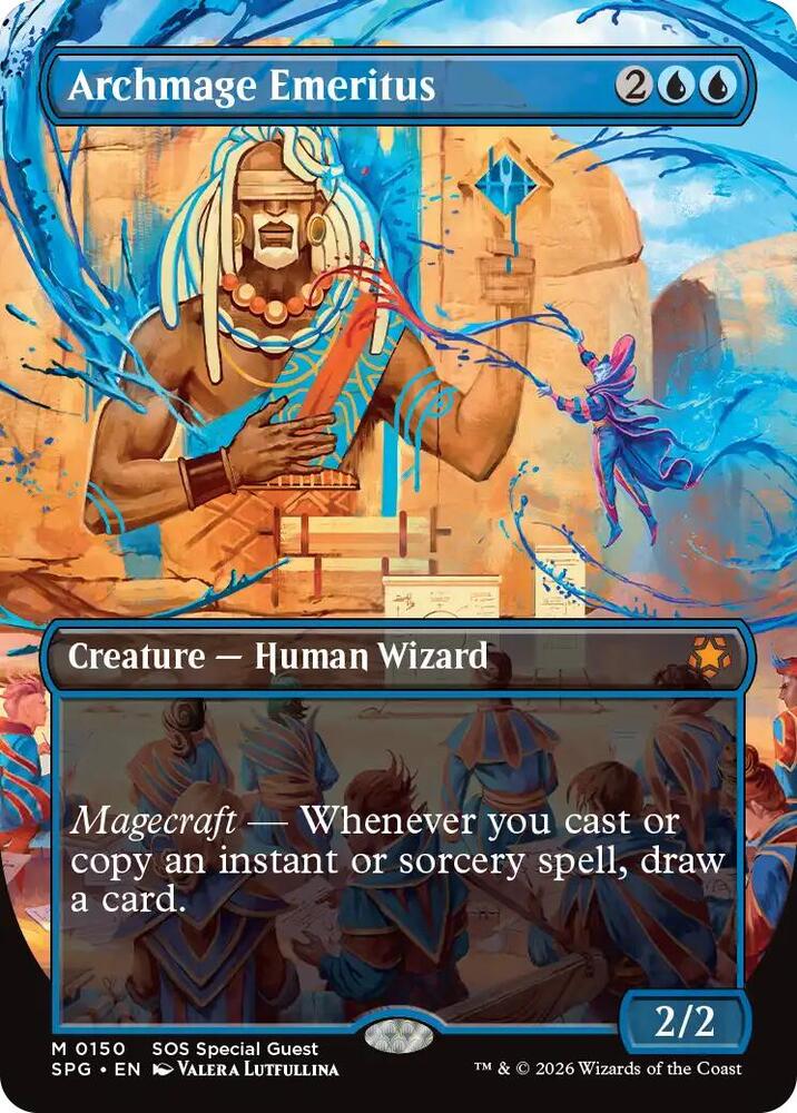 Archmage Emeritus (Borderless) card image