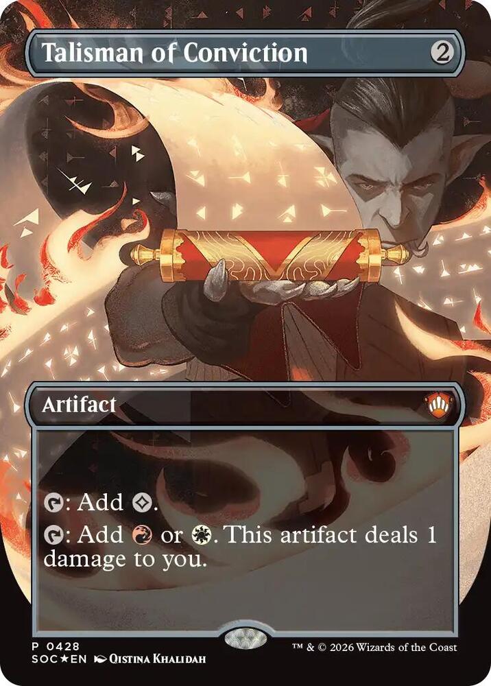 Talisman of Conviction (Borderless) card image