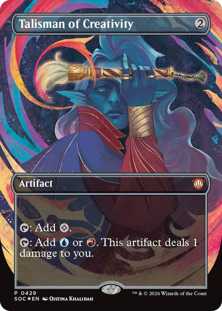 Talisman of Creativity (Borderless) card image