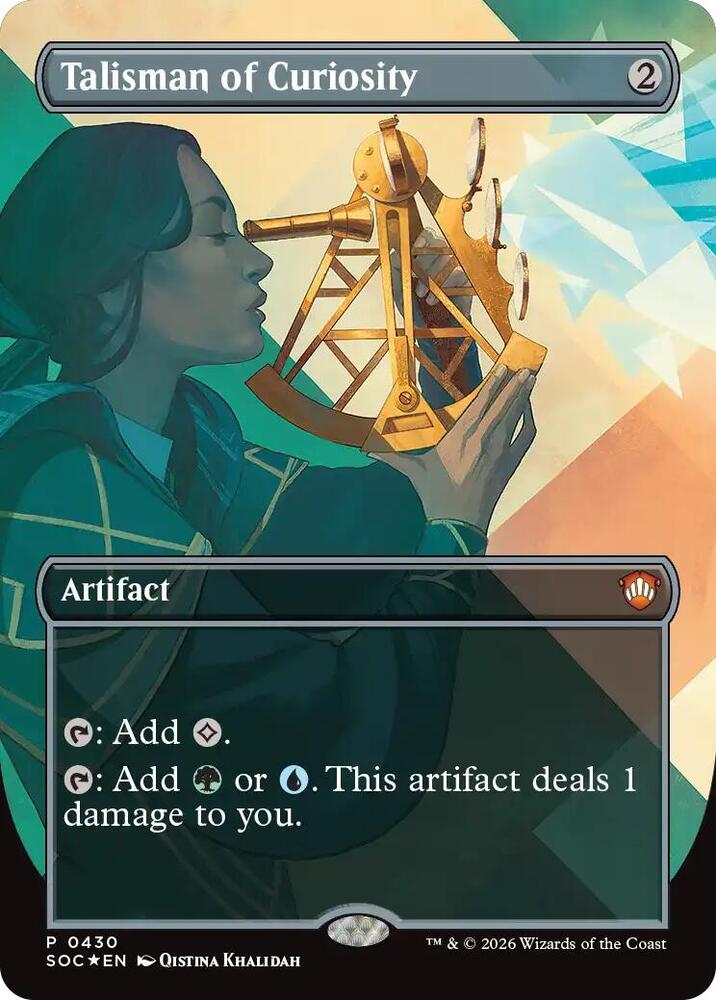 Talisman of Curiosity (Borderless) card image