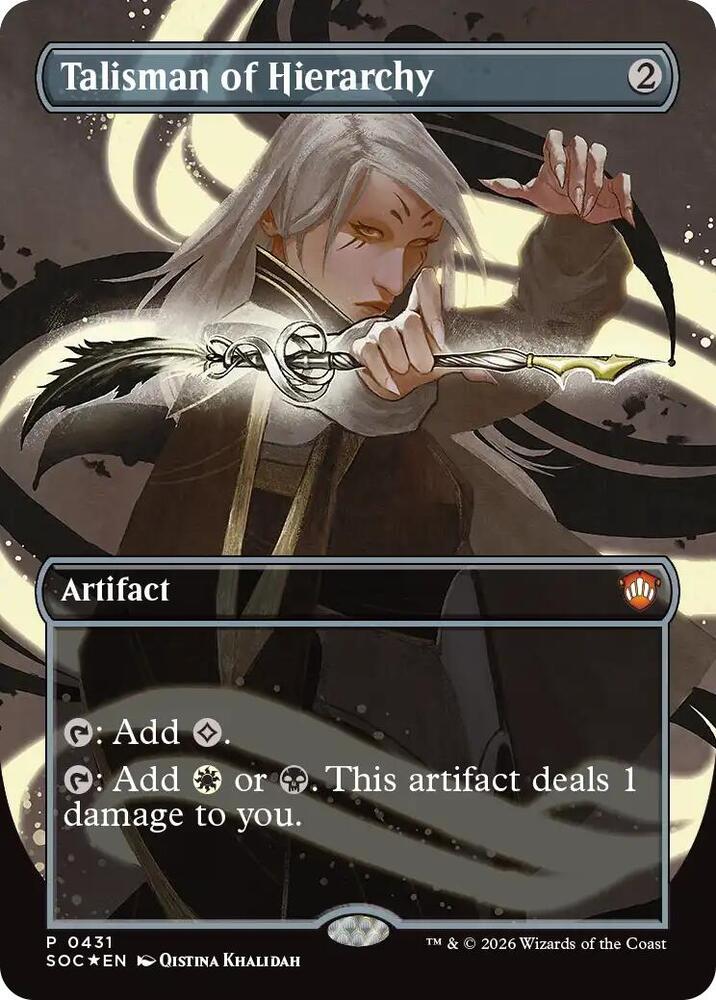 Talisman of Hierarchy (Borderless) card image